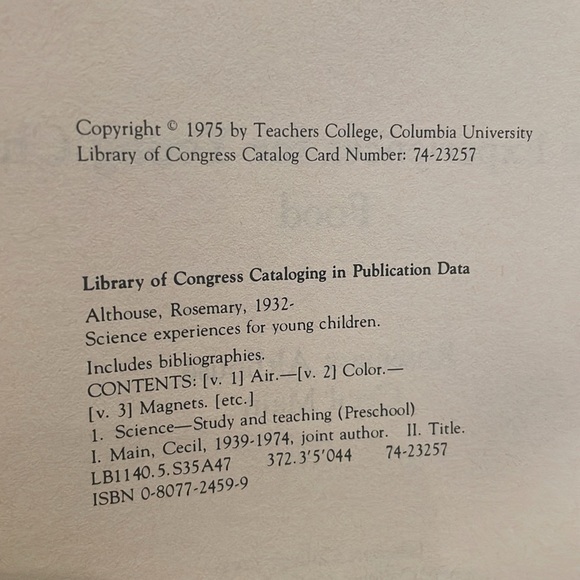 Science Experiences for Young Children Collection - Picture 4 of 4